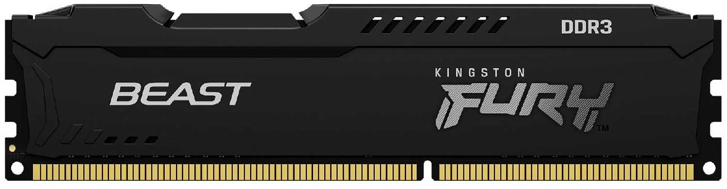 Оперативная память Kingston FURY Beast 4 ГБ DDR3 1600 МГц DIMM CL10 KF316C10BB/4