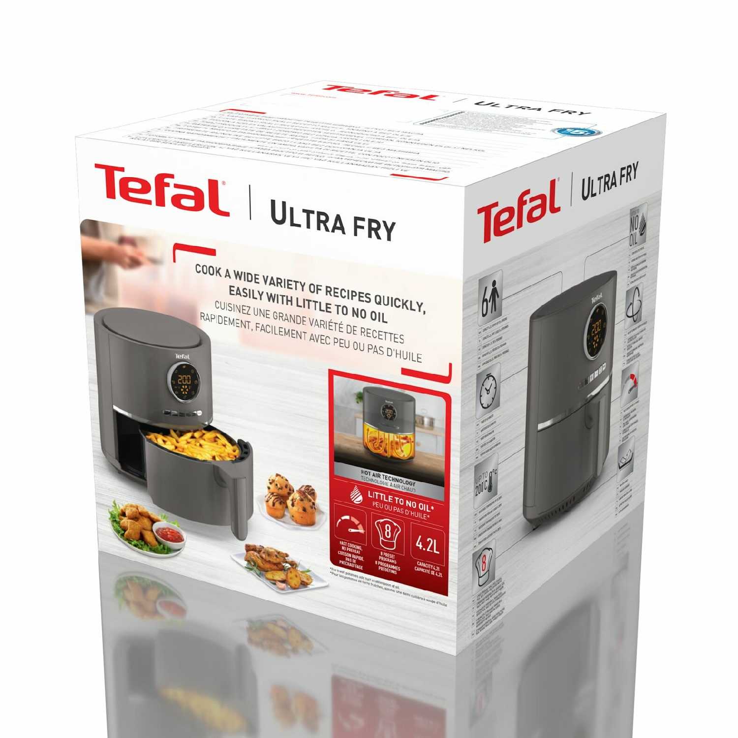 Аэрогриль Tefal Easy Fry Compact (EY145810) фотография 28