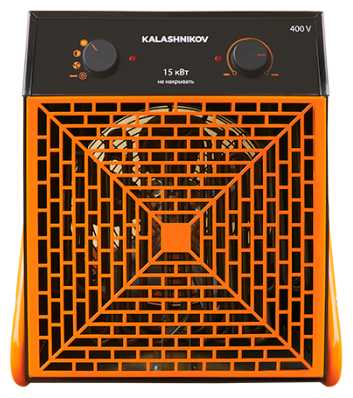 Электрическая тепловая пушка KALASHNIKOV KVF-E15-32 фотография 3