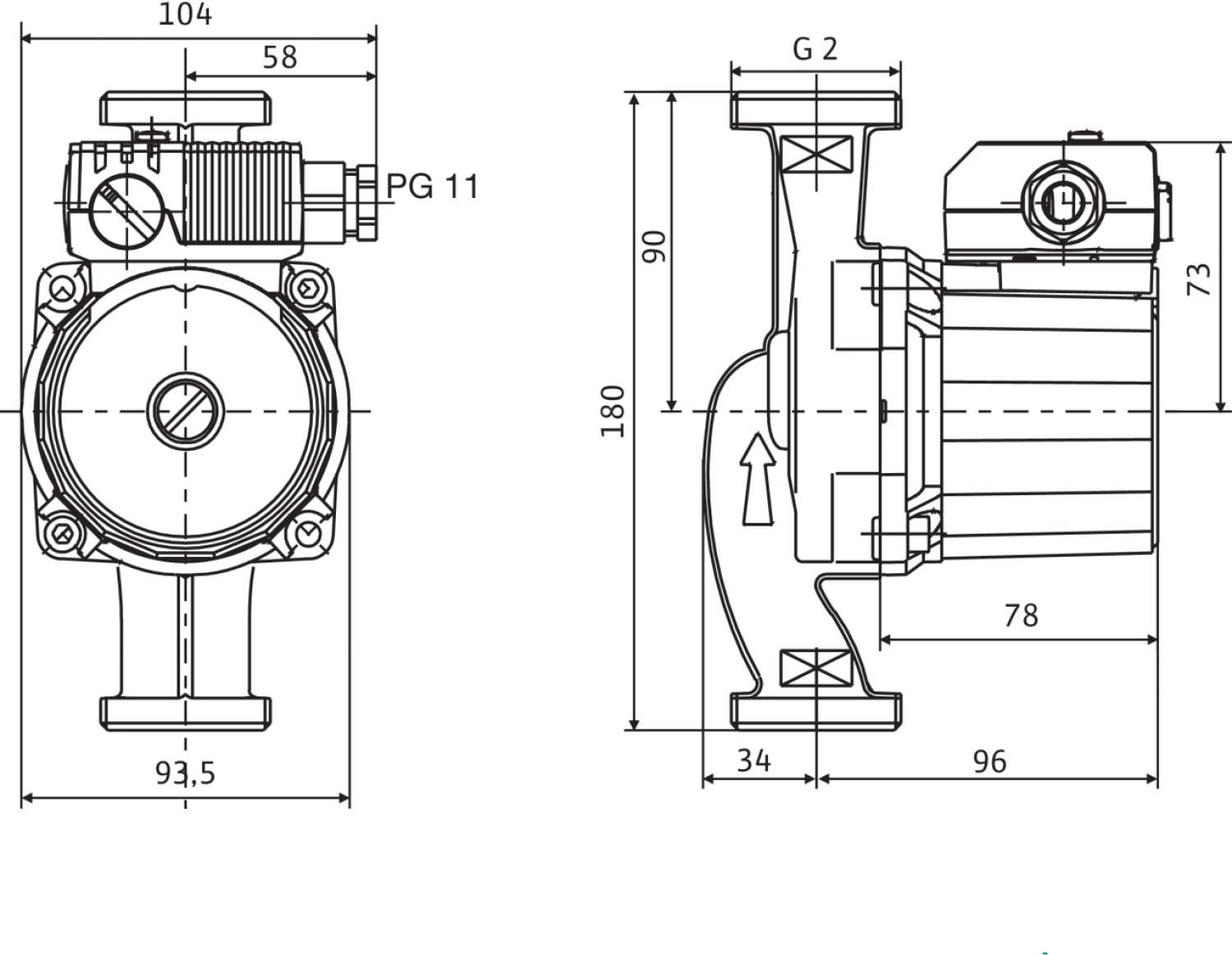 Циркуляционный насос Wilo Star-RS 30/4 фотография 27