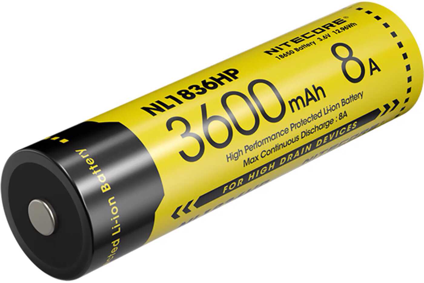 Аккумулятор Nitecore NL1835HP [18650 3.6V 3500mAh]