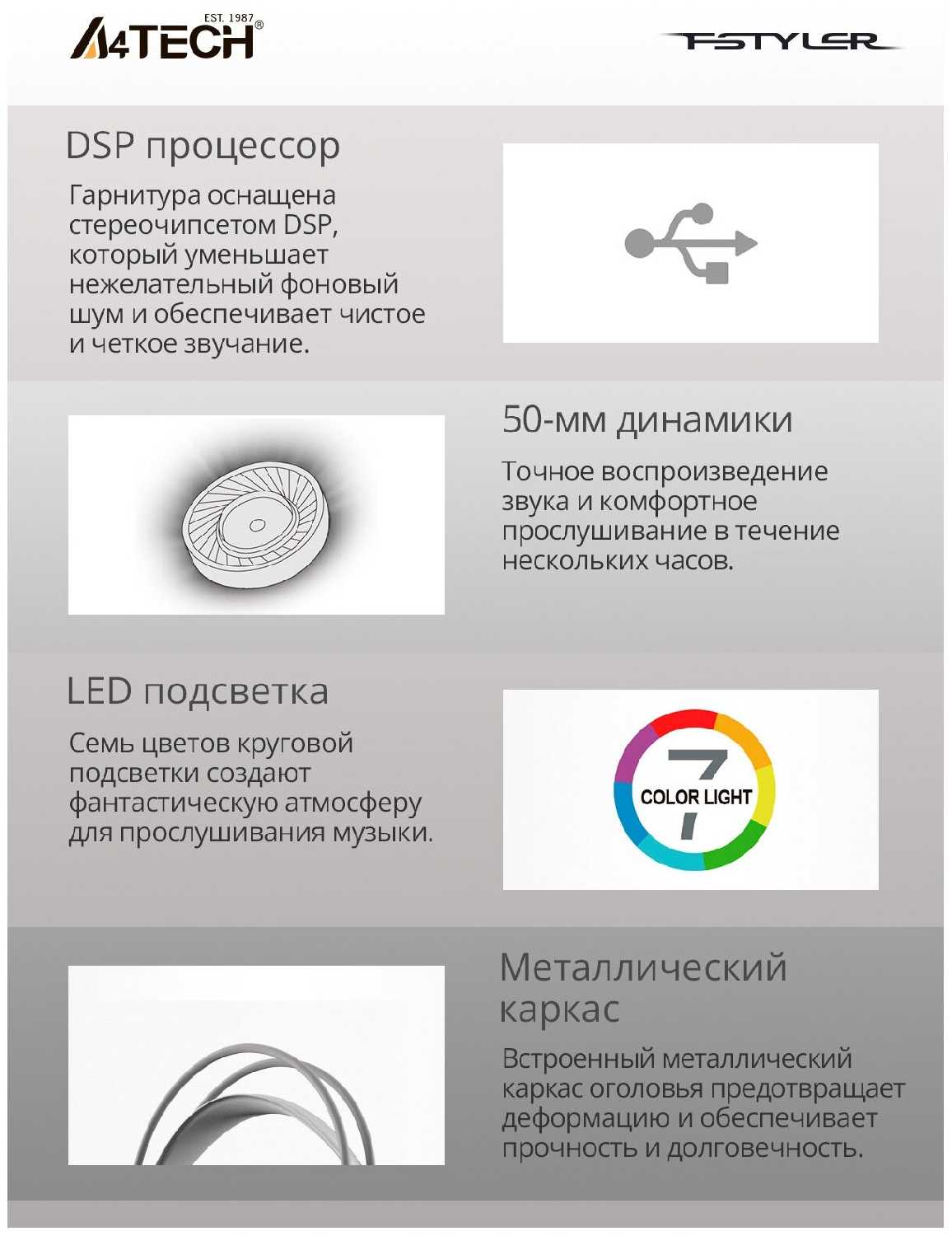 Наушники Fstyler FH300U фотография 4