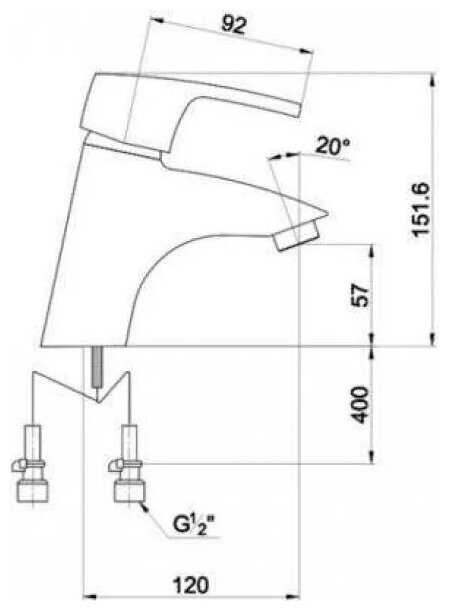 Смеситель для раковины Timo Beverly 0051F orb фотография 1