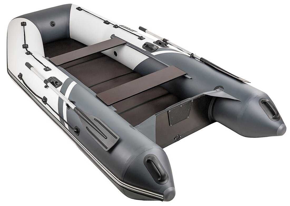 Лодка ПВХ Броня-320 СК слань+киль фотография 2