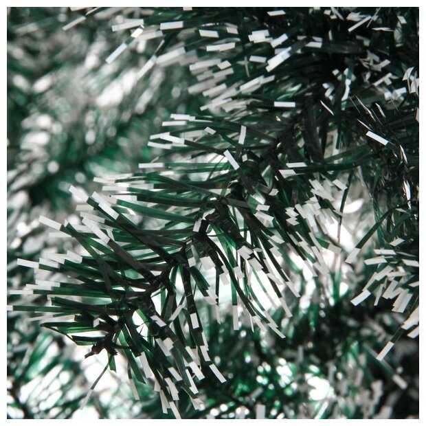 Ёлка «Метелица» 180 см, ПВХ белый иней (320 веток) фотография 1