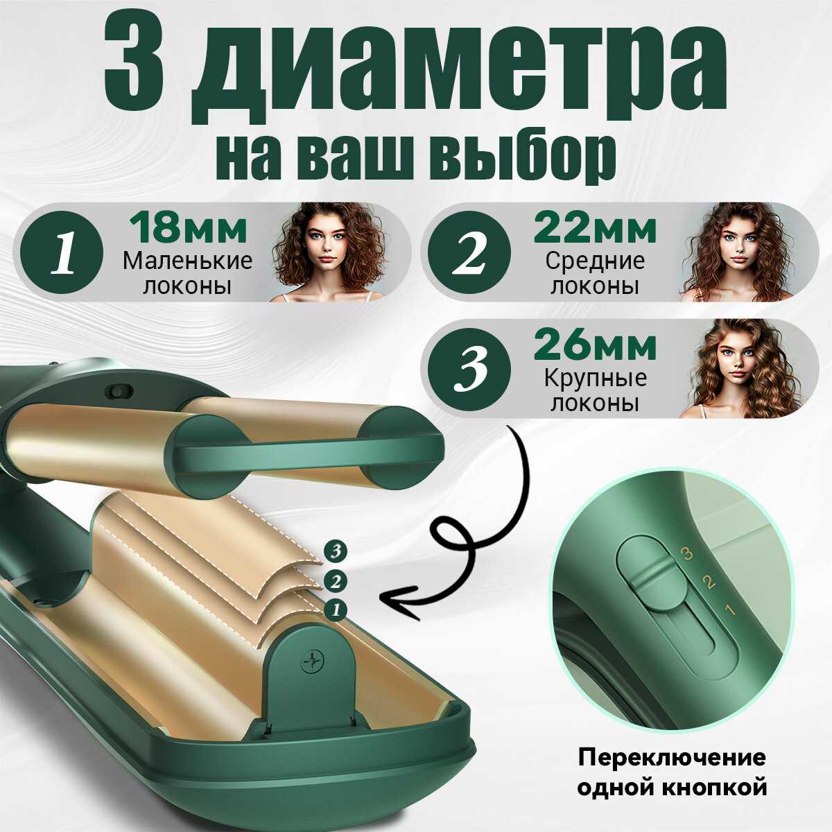 Плойка стайлер RIWA Z7 фотография 1