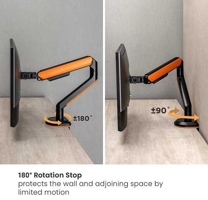 Кронштейн для монитора Ridberg Monitor Arm (LDT63G) фотография 2