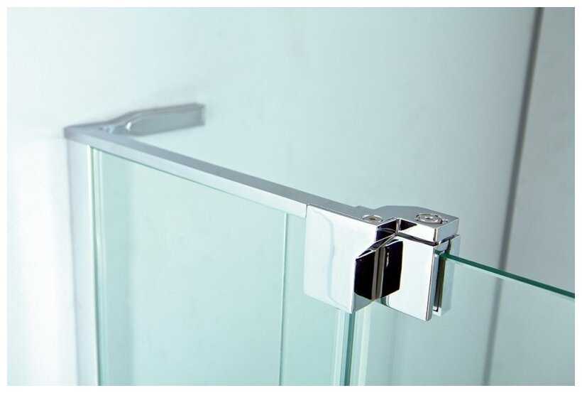 Душевой уголок Cezares Slider 90х90 A-2-80/90-C-NERO фотография 5