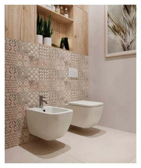 Комплект 2 в 1 Lavinia Boho One 21031002, подвесной унитаз, быстросъемное сиденье микролифт, подвесное биде фотография 13