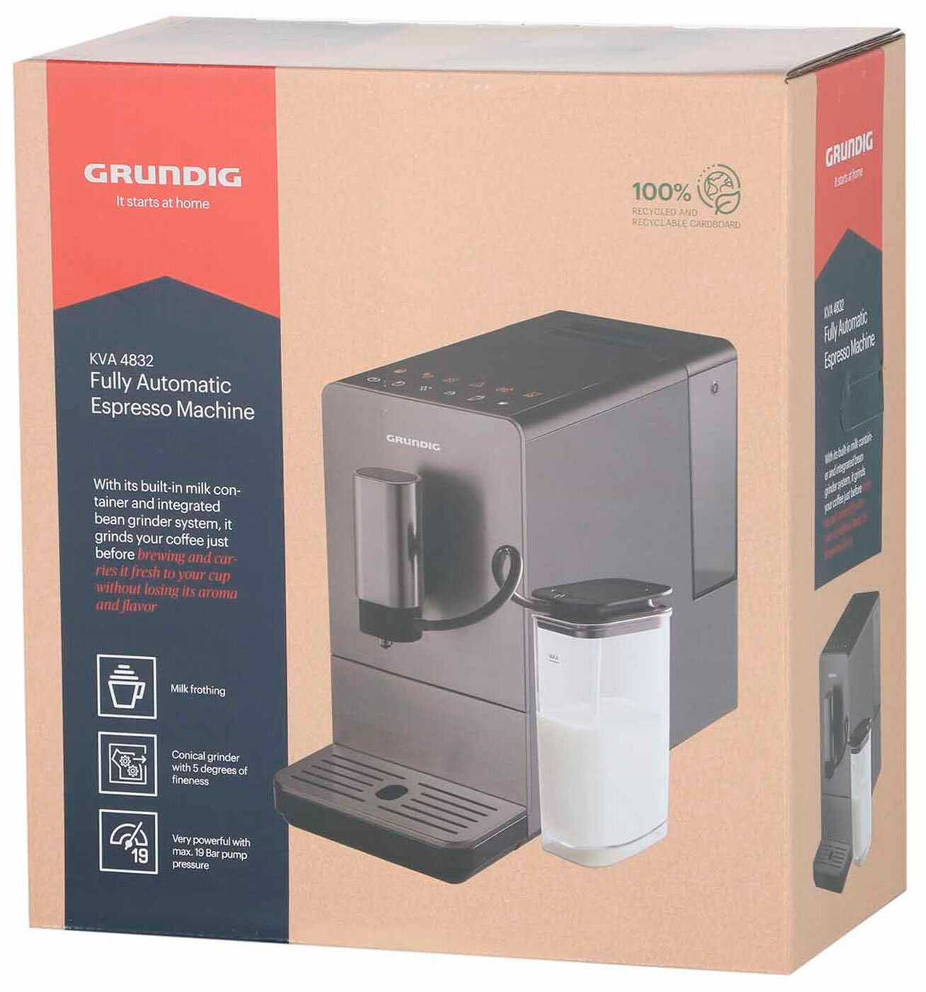 Кофемашина Grundig KVA 4832 фотография 13