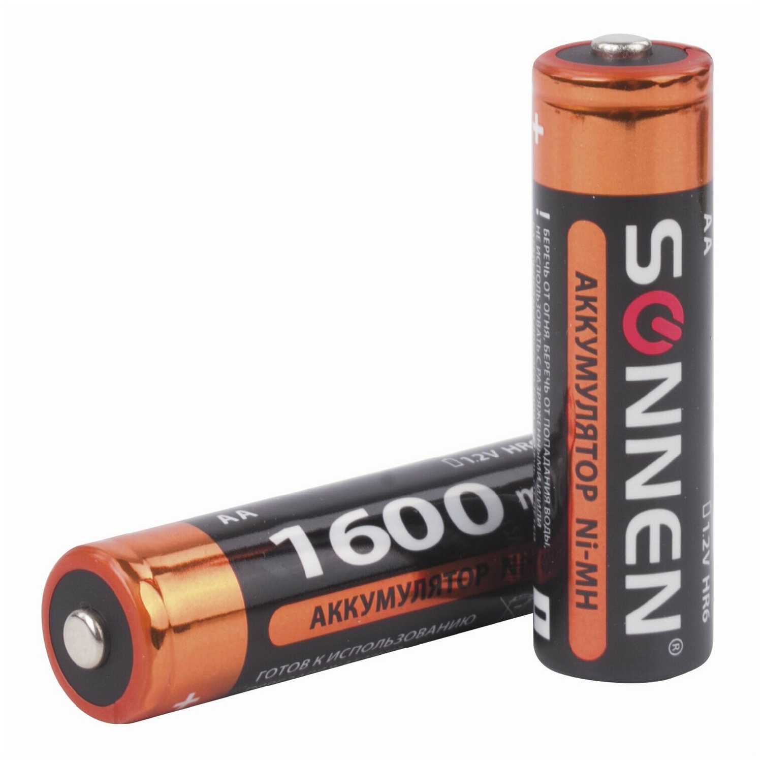Аккумулятор SONNEN HR06 [AA 1600 мА·ч 1.2 В] фотография 1