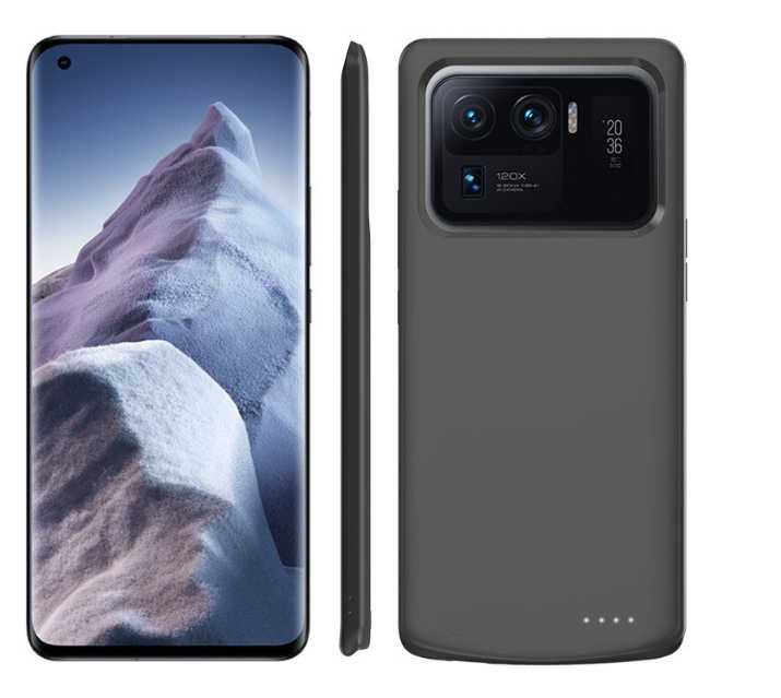Чехол-бампер MyPads со встроенной батареей (6800 mAh) для Xiaomi Mi 11 Ultra