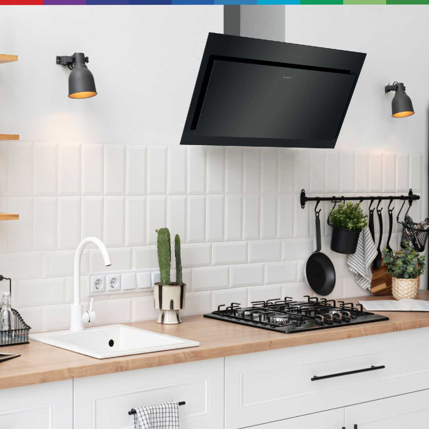 Вытяжка настенная Bosch Вытяжка настенная (DWK97HM61T) фотография 8