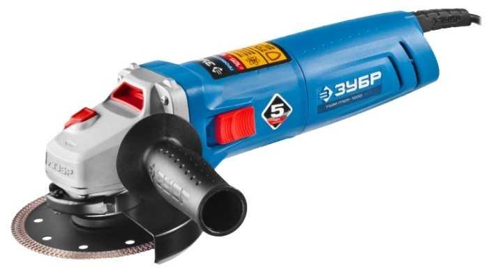УШМ ЗУБР УШМ-П125-1200 ЭПСТ, 1200 Вт, 125 мм