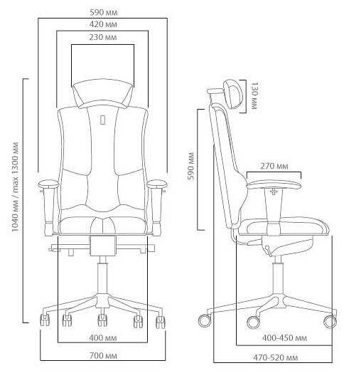 Компьютерное кресло Kulik System Elegance (с подголовником) для руководителя фотография 168