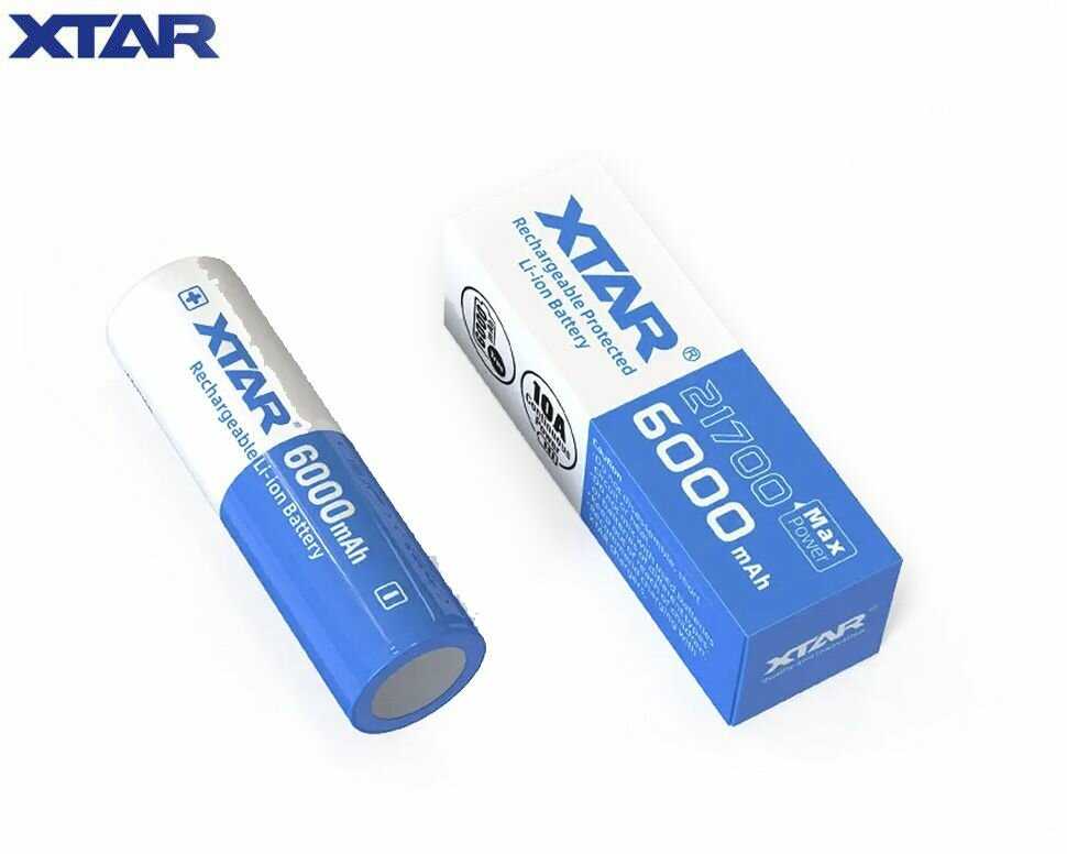 Аккумулятор XTAR XTAR 21700 (6000 mAh)