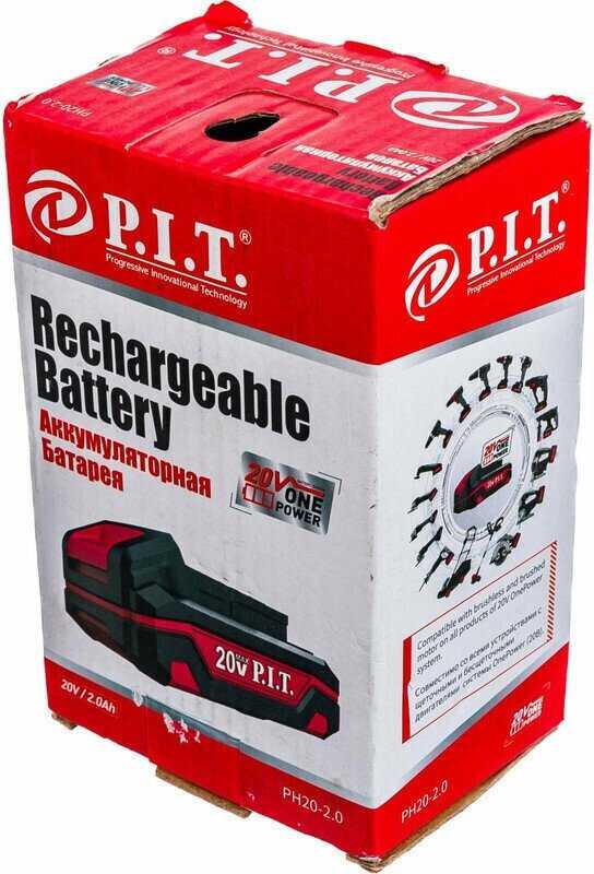 Аккумулятор P.I.T. PH20-2.0 фотография 12