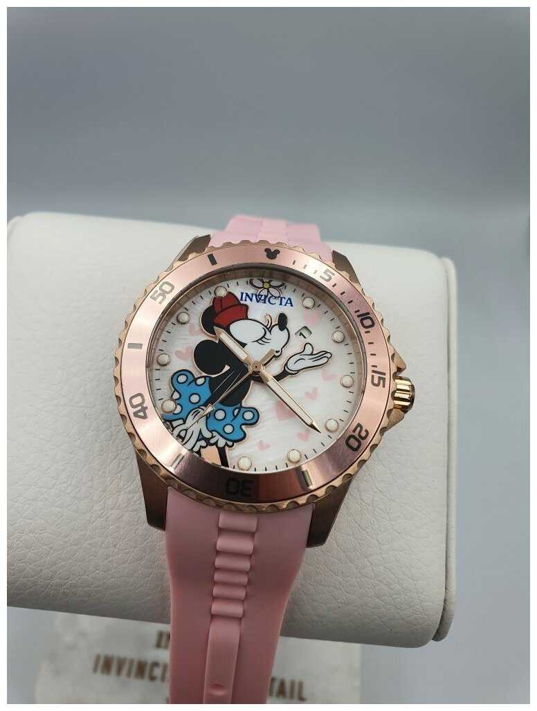 Часы женские кварцевые Invicta Disney Limited Edition Minnie Mouse Lady 39528 фотография 2