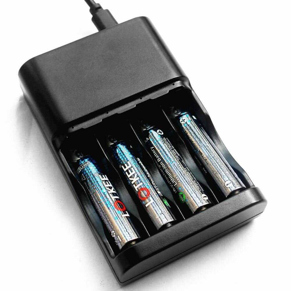 Литиевая батарея LOTKEE aaa аккумулятор li ion 1.5v (Мизинчиковые) фотография 8