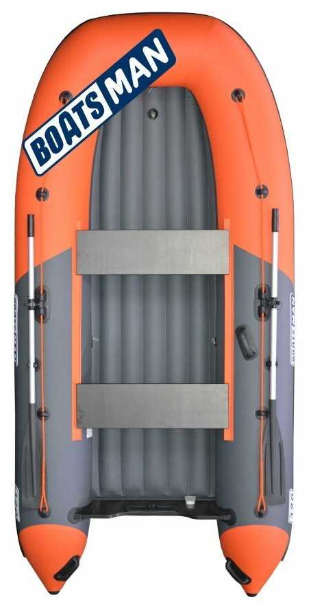 Лодка НДНД Boatsman BT340A графитово-оранжевый фотография 2