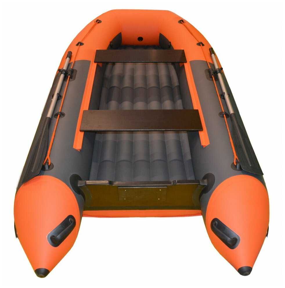 Лодка НДНД Boatsman BT340A графитово-оранжевый фотография 3