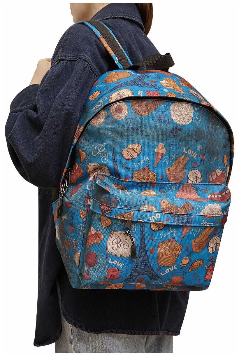 Рюкзак Forof РИ033, городской, молодежный, объём 15 л фотография 19