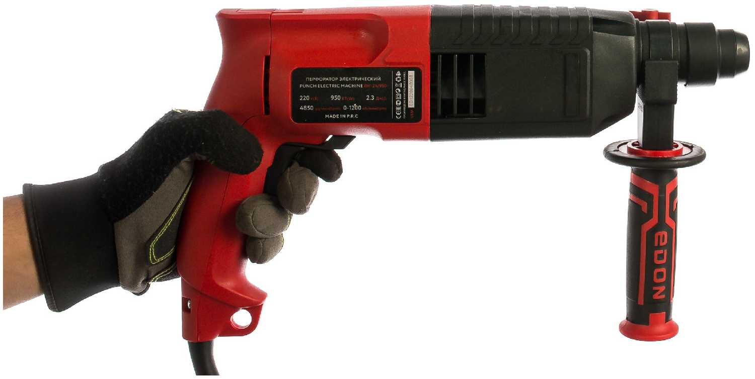 Перфоратор Edon RH-24/950, 950 Вт фотография 3