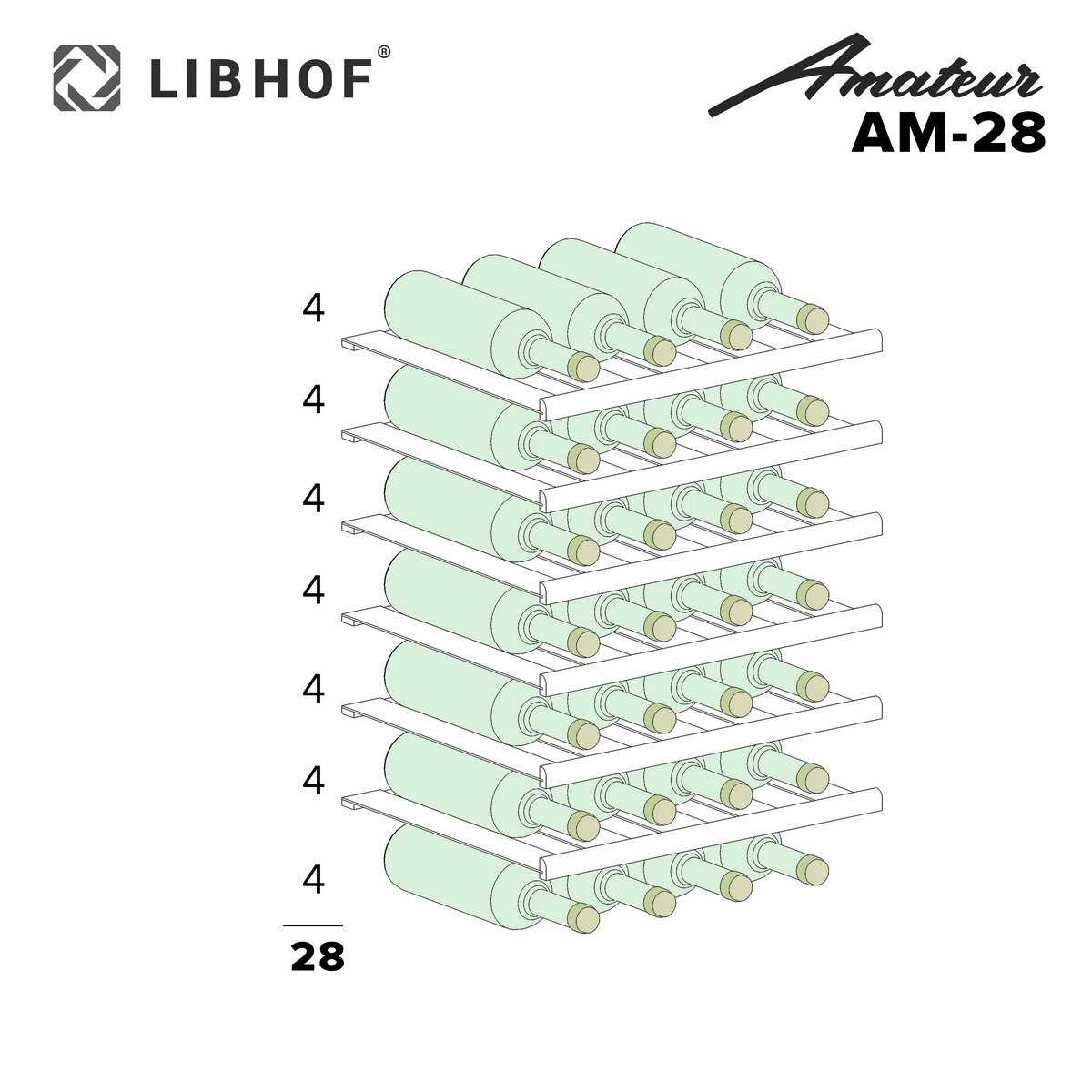 Винный шкаф Libhof AM-28 фотография 11