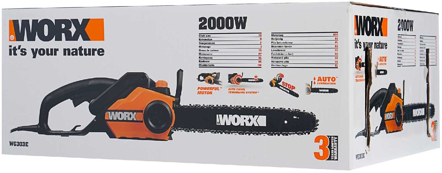 Пила аккумуляторная Worx WG303E фотография 15