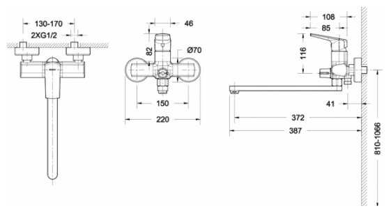 Смеситель Bravat F6121179CP-01L фотография 1