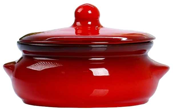 Горшок для запекания Борисовская керамика КРС00000379, 18х15.5 см