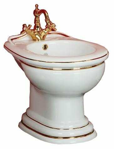 Биде напольное MIGLIORE Milady ML.MLD-25.732.D1 с горизонтальным выпуском