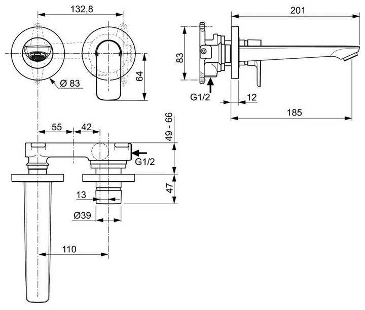 Смеситель Ideal Standard A7010AA фотография 10