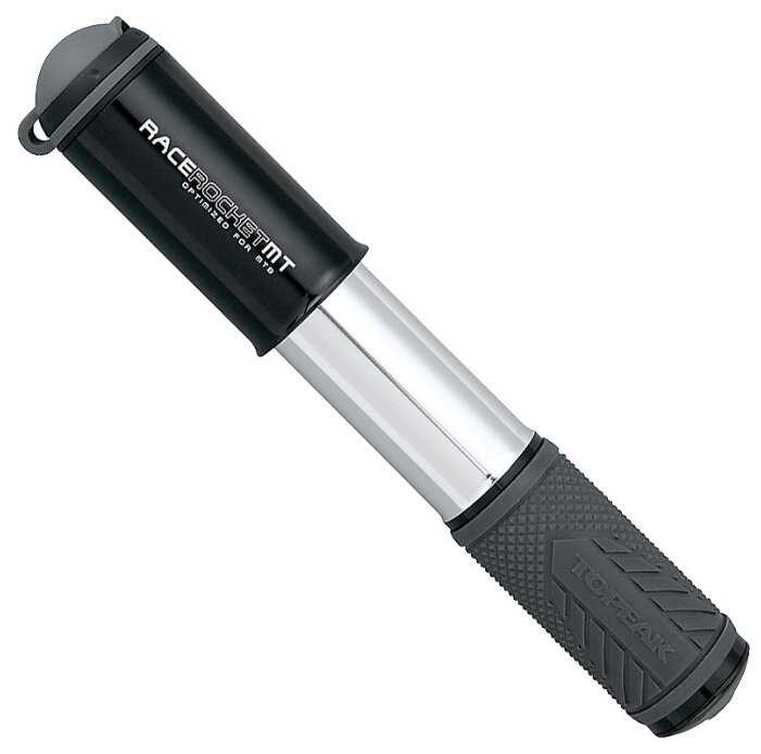 Ручной велонасос Topeak RaceRocket MT, металл фотография 1