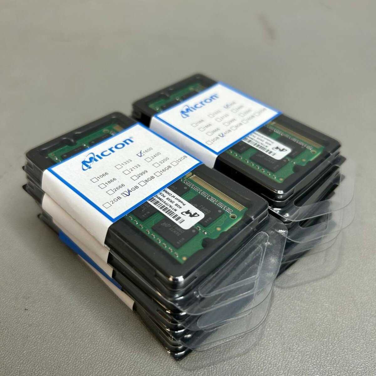 Оперативная память Micron 4 ГБ DDR3 SODIMM (MT16JTF51264HZ-1G6M1) фотография 2