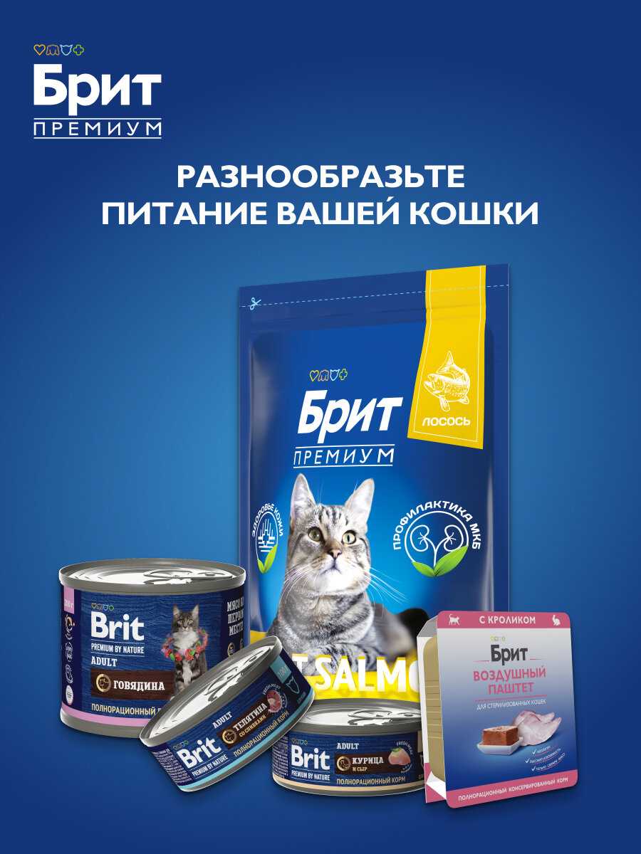 Влажный корм для кошек Brit Premium Утка фотография 18