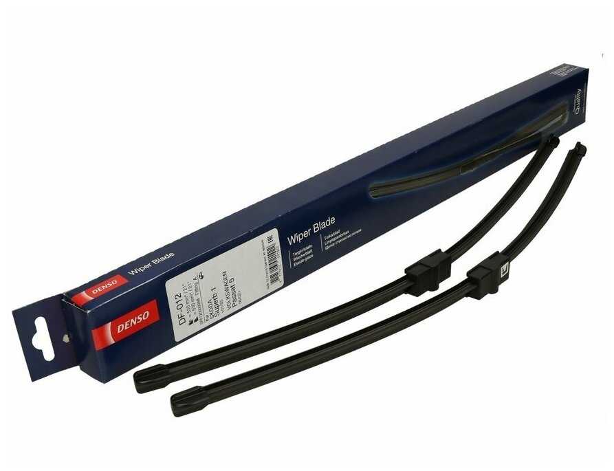 Щетка стеклоочистителя бескаркасная DENSO DF-012, 2 шт.