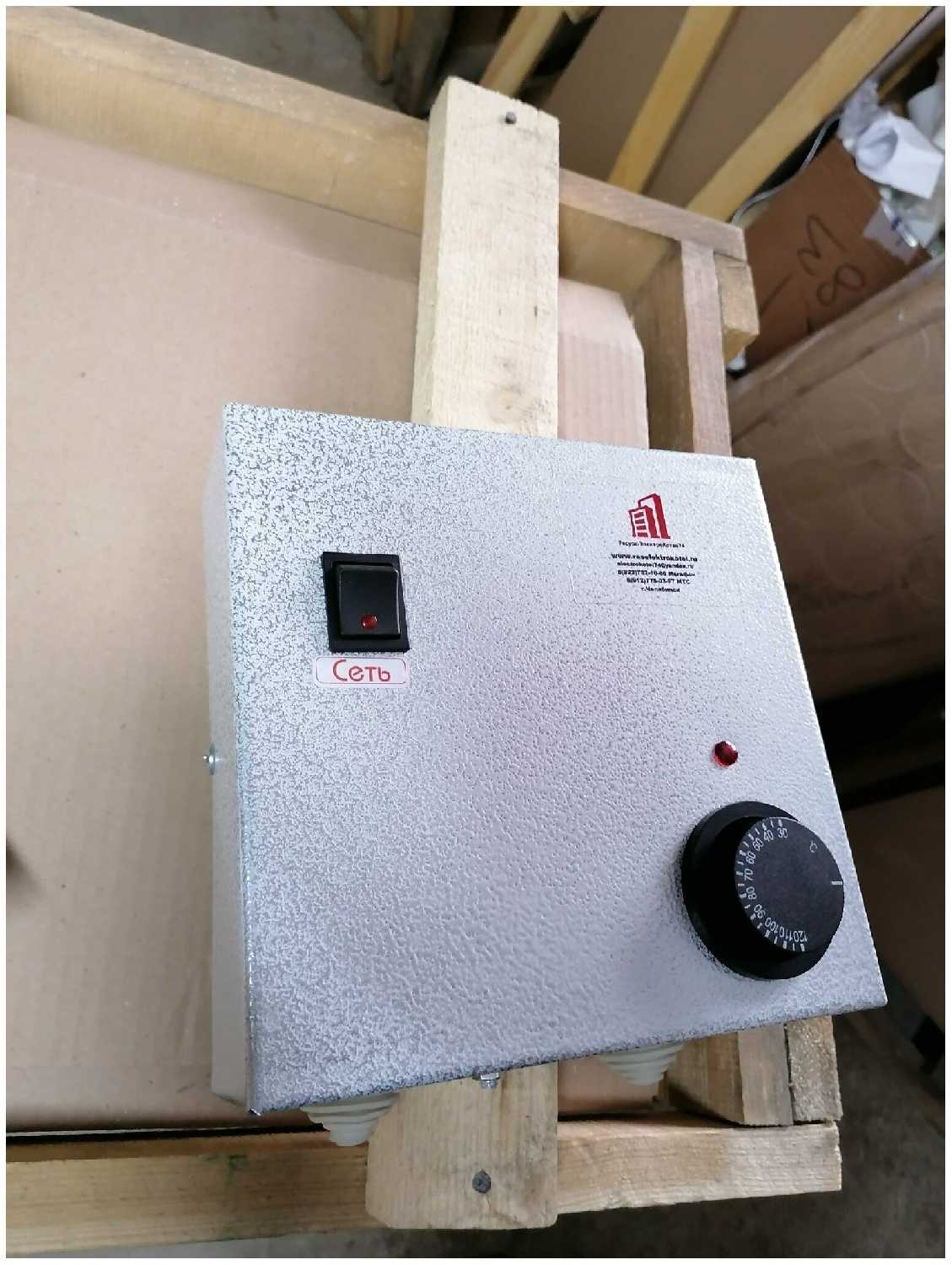 Пульт управления электрокаменкой для сауны и бани 9/12 кВт фотография 4