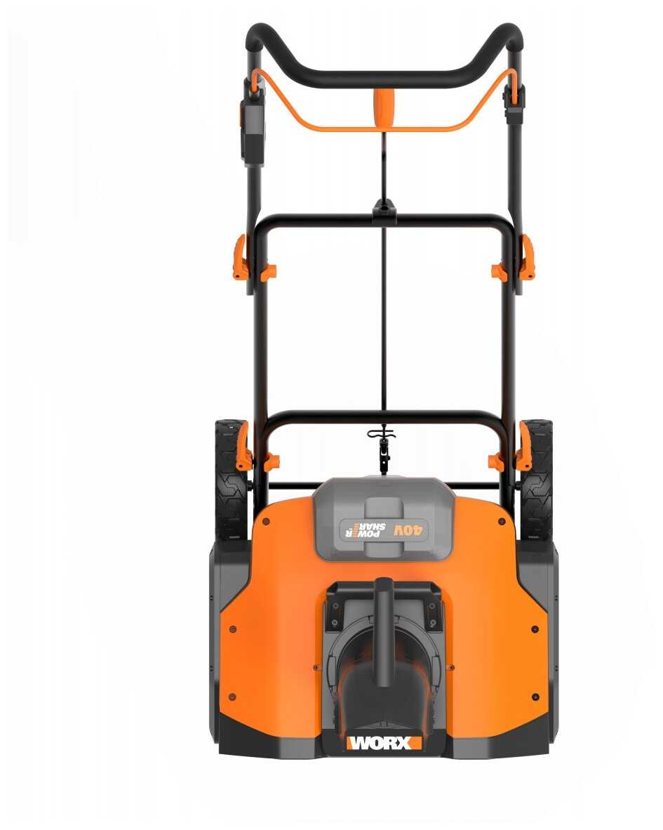 Снегоуборщик Worx WG471E фотография 3
