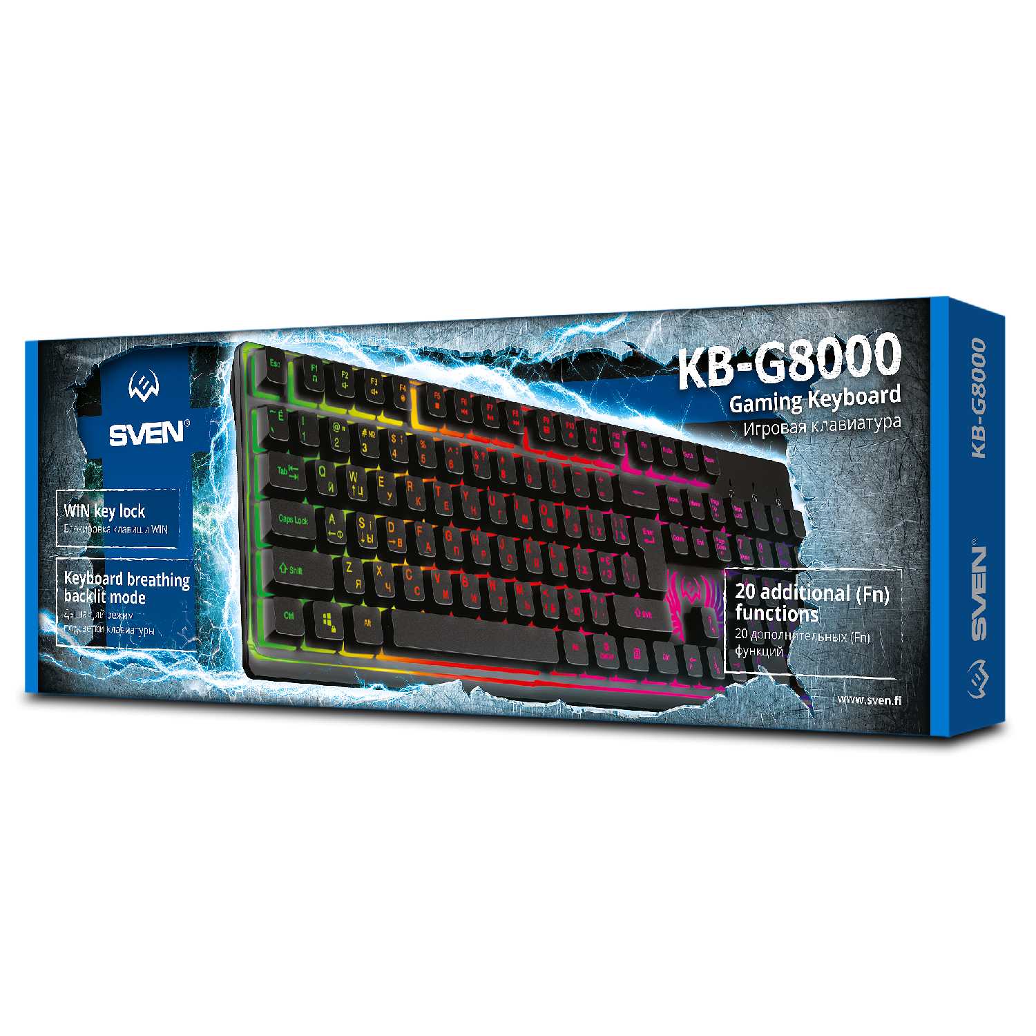 Клавиатура Sven KB-G8000 SV-019907 фотография 2