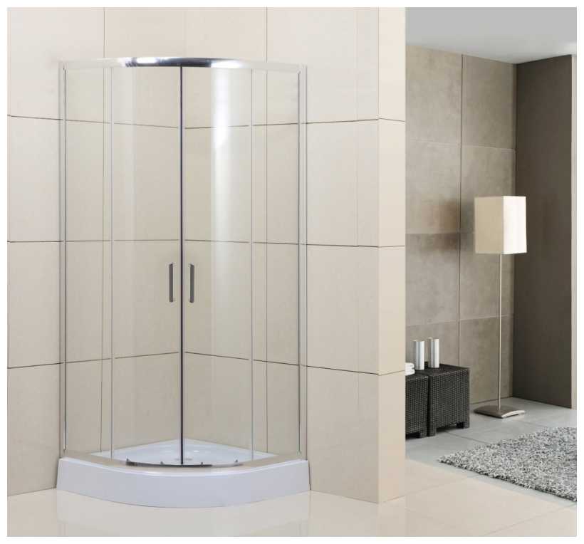 BelBagno Уголок душевой BelBagno Uno UNO-195-R-2-90-C-Cr 900x900x1950 мм