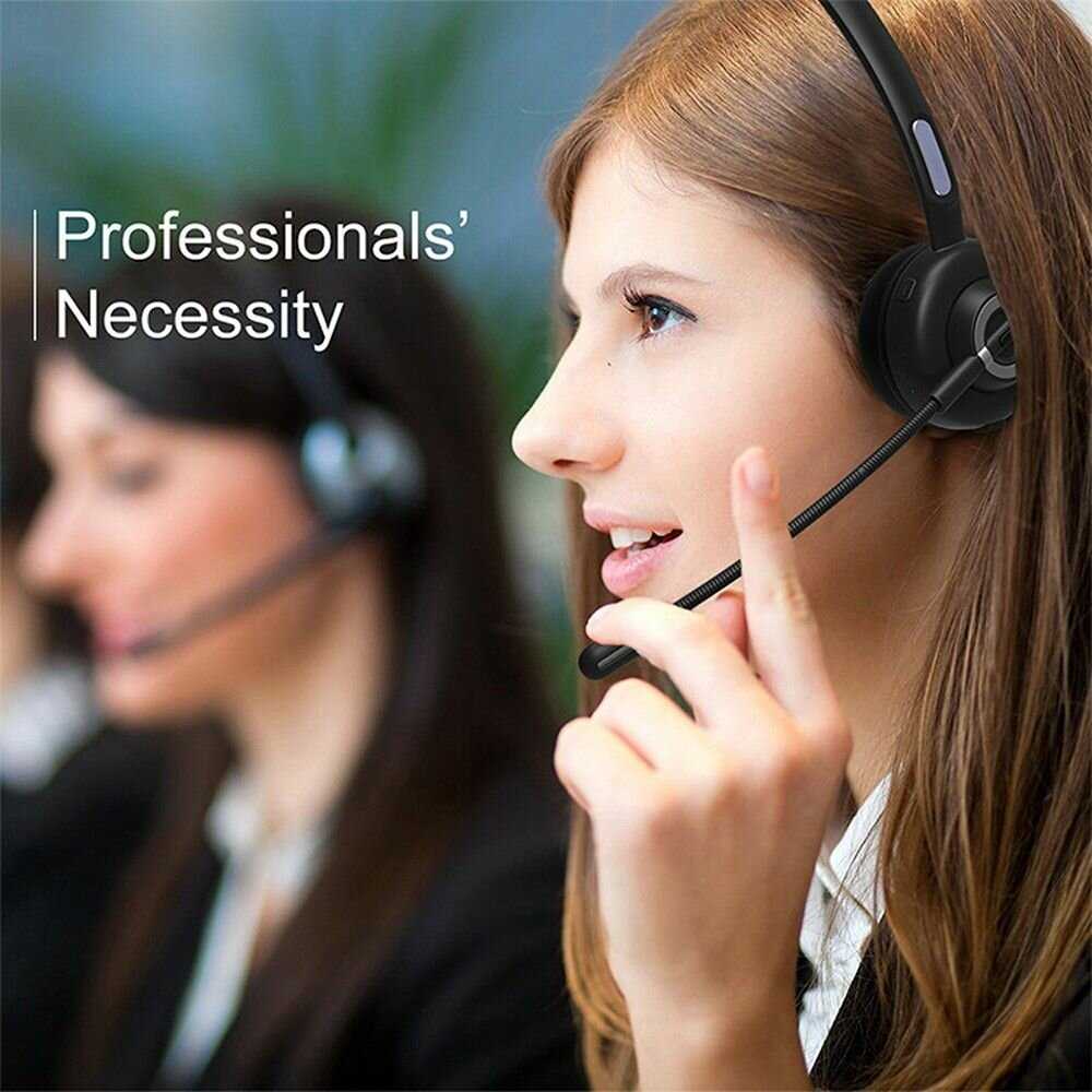 Гарнитура оператора колл-центра M97 Business Bluetooth 5.0 фотография 12