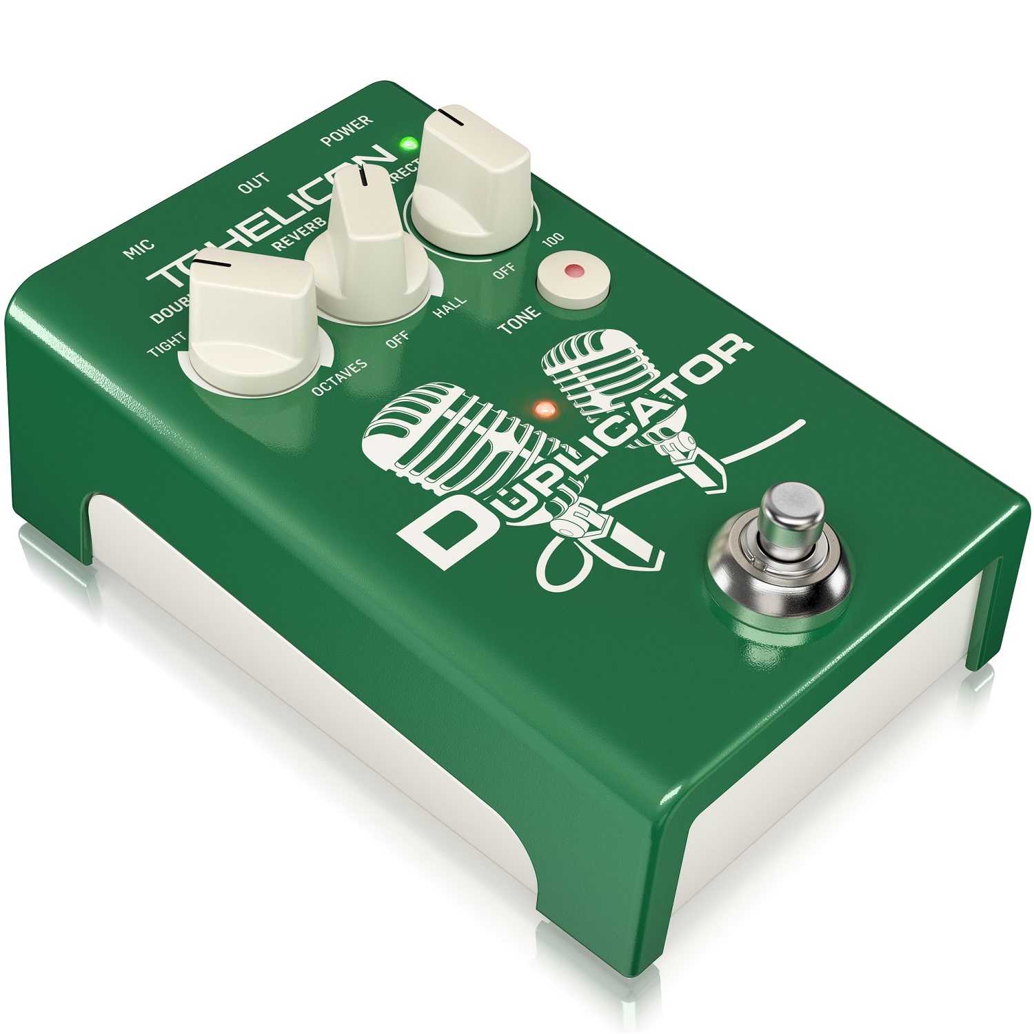 Напольная вокальная педаль TC Helicon Duplicator фотография 2
