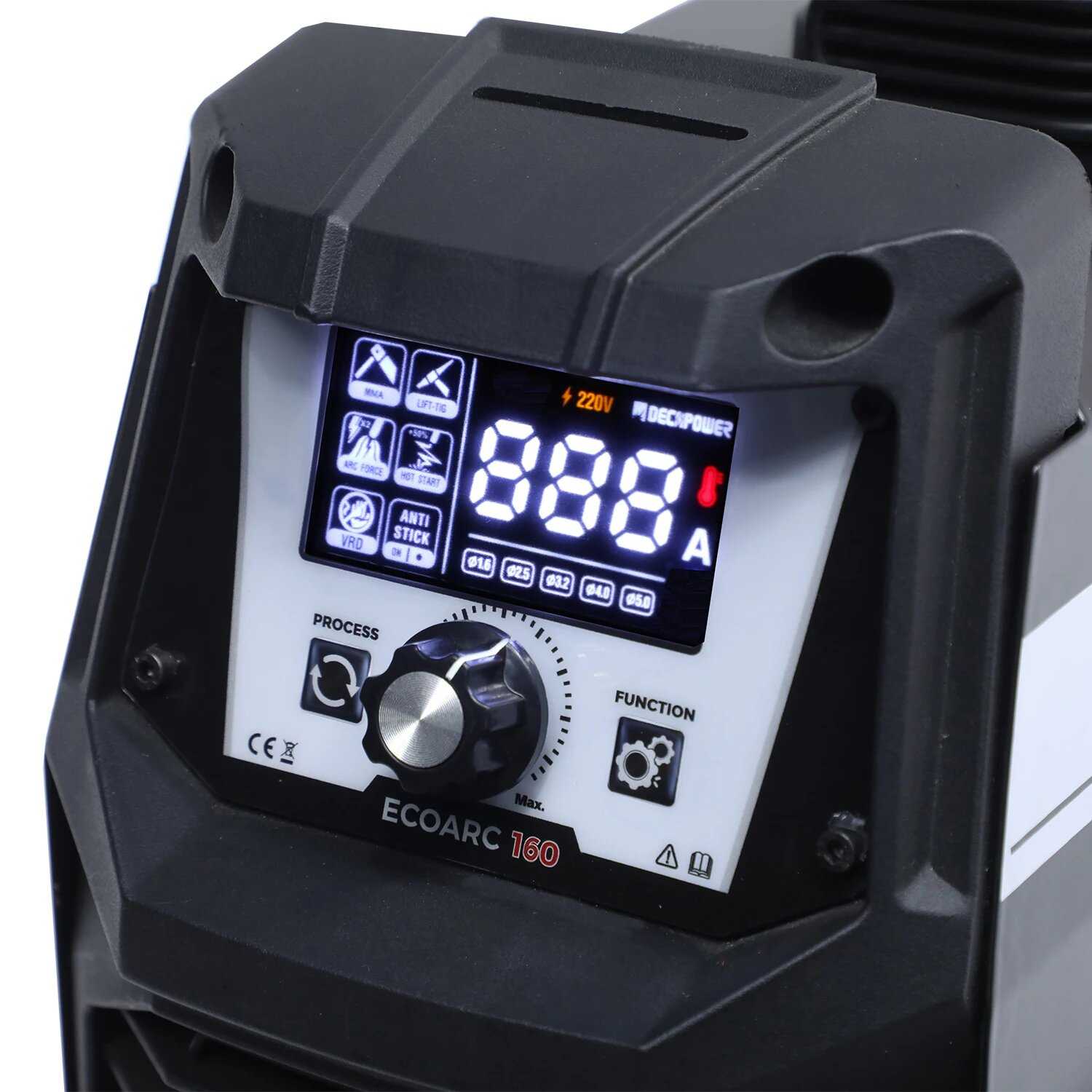 Сварочный инверторный аппарат DECAPOWER ECOARC 160 фотография 7