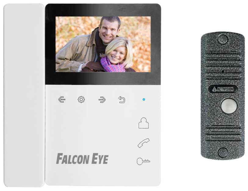 Комплект видеодомофона Falcon Eye Lira + AVC-305 (PAL) Антик фотография 8
