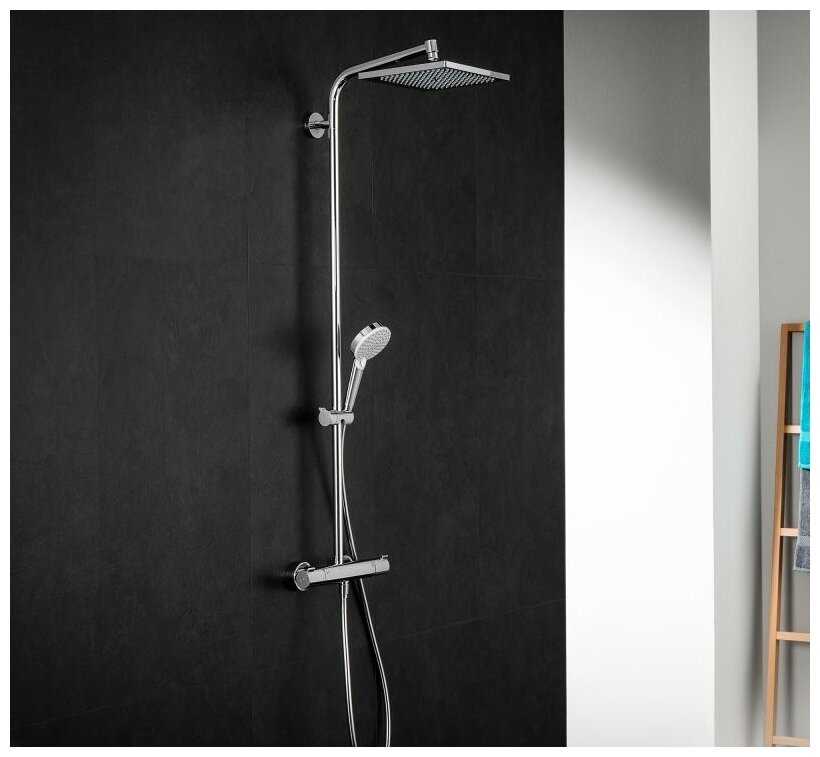 Душевой комплект hansgrohe Crometta Е 240 1jet Showerpipe 27271000, фотография 1