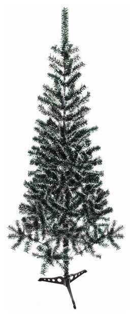 Ёлка «Метелица» 180 см, ПВХ белый иней (320 веток)