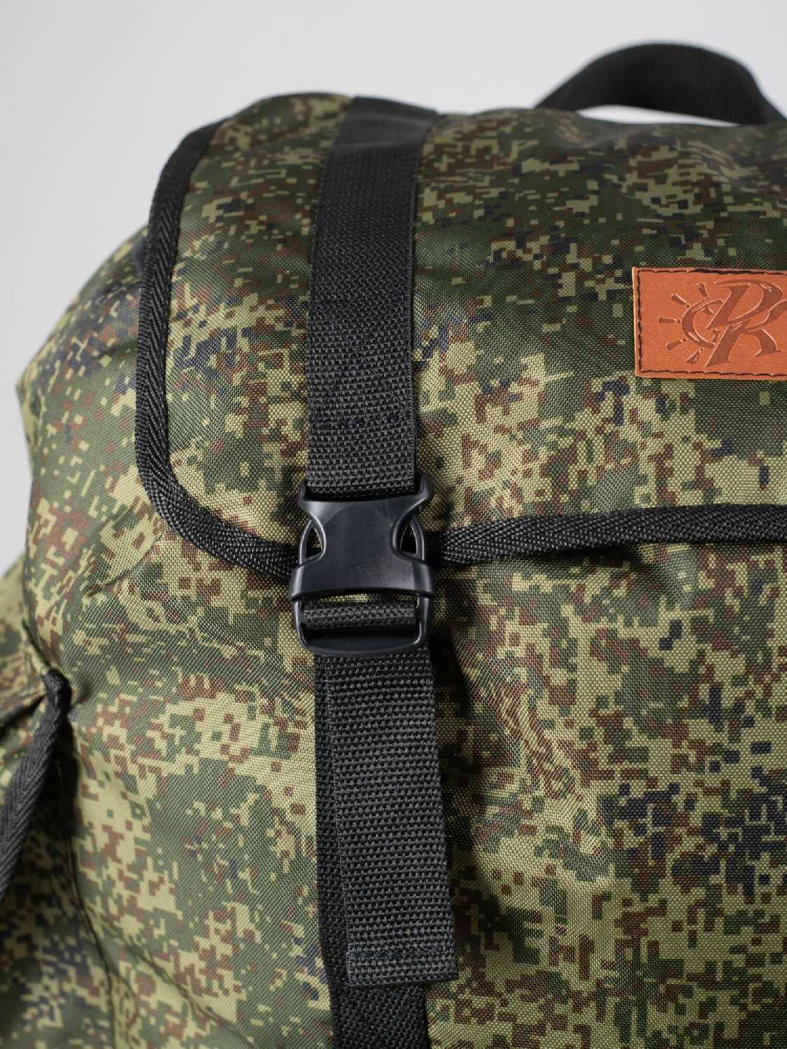 Рюкзак походный для охоты и рыбалки 50 литров баул туристический вещмешок рюкзак дорожный фотография 12