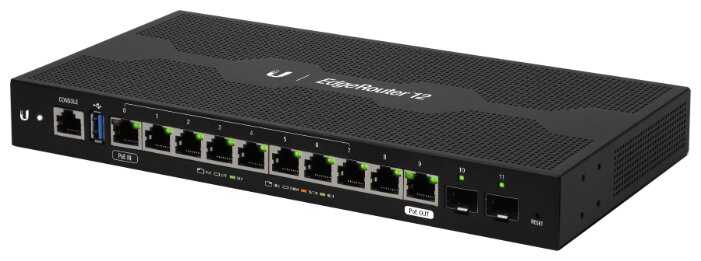 Маршрутизатор Ubiquiti EdgeRouter 12 ER-12