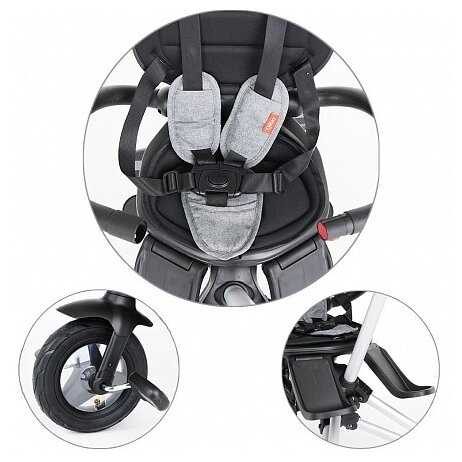 Трехколесный велосипед QPlay Nova S700 с надувными колесами фотография 11